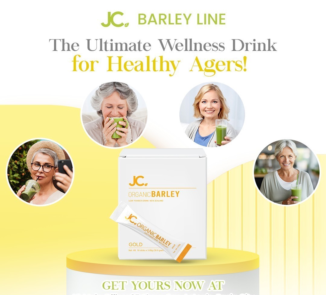 Jc Organic Barley Gold pack with 10 sticks per box New