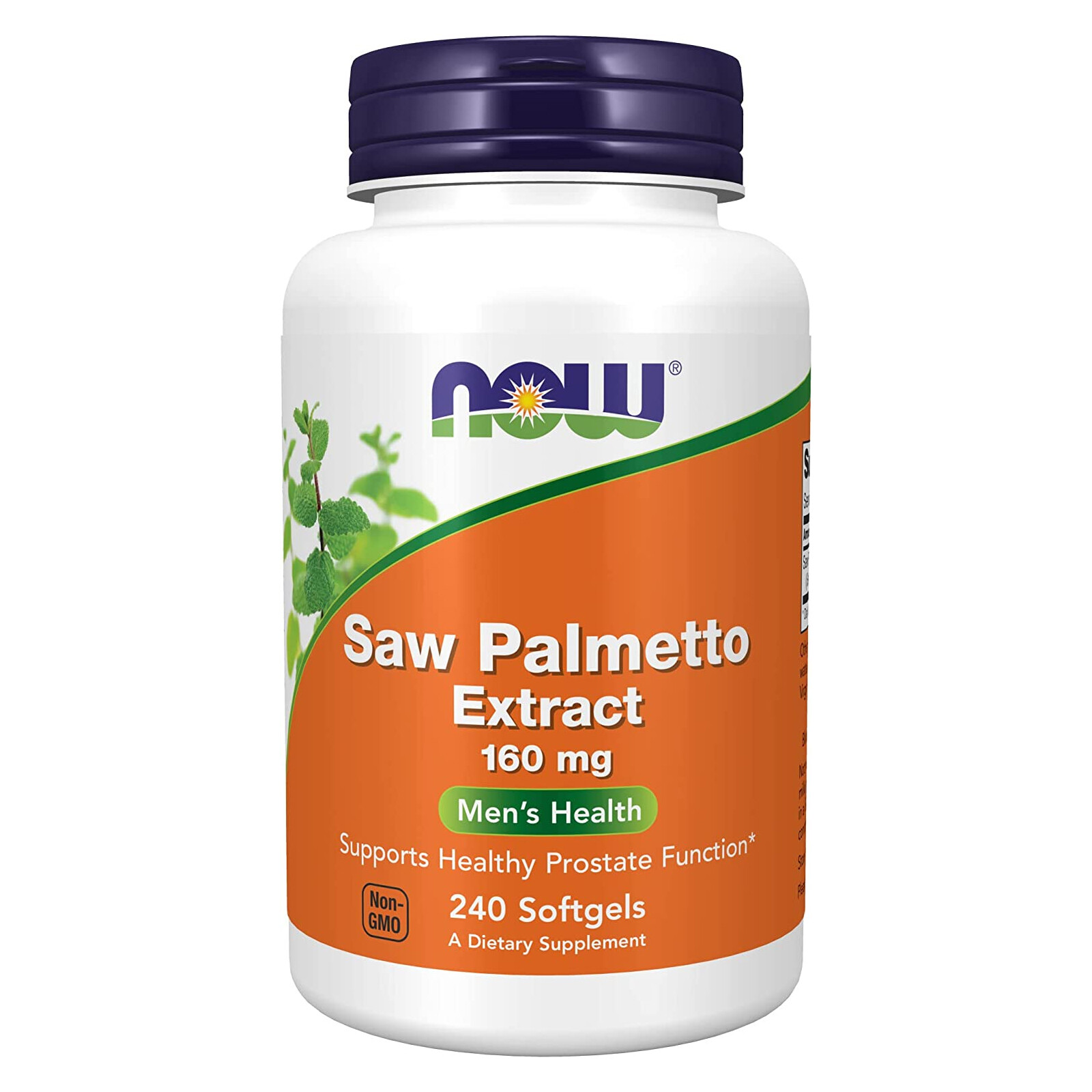 NOW FOODS Saw Palmetto Extract 160 mg 240 Softgels