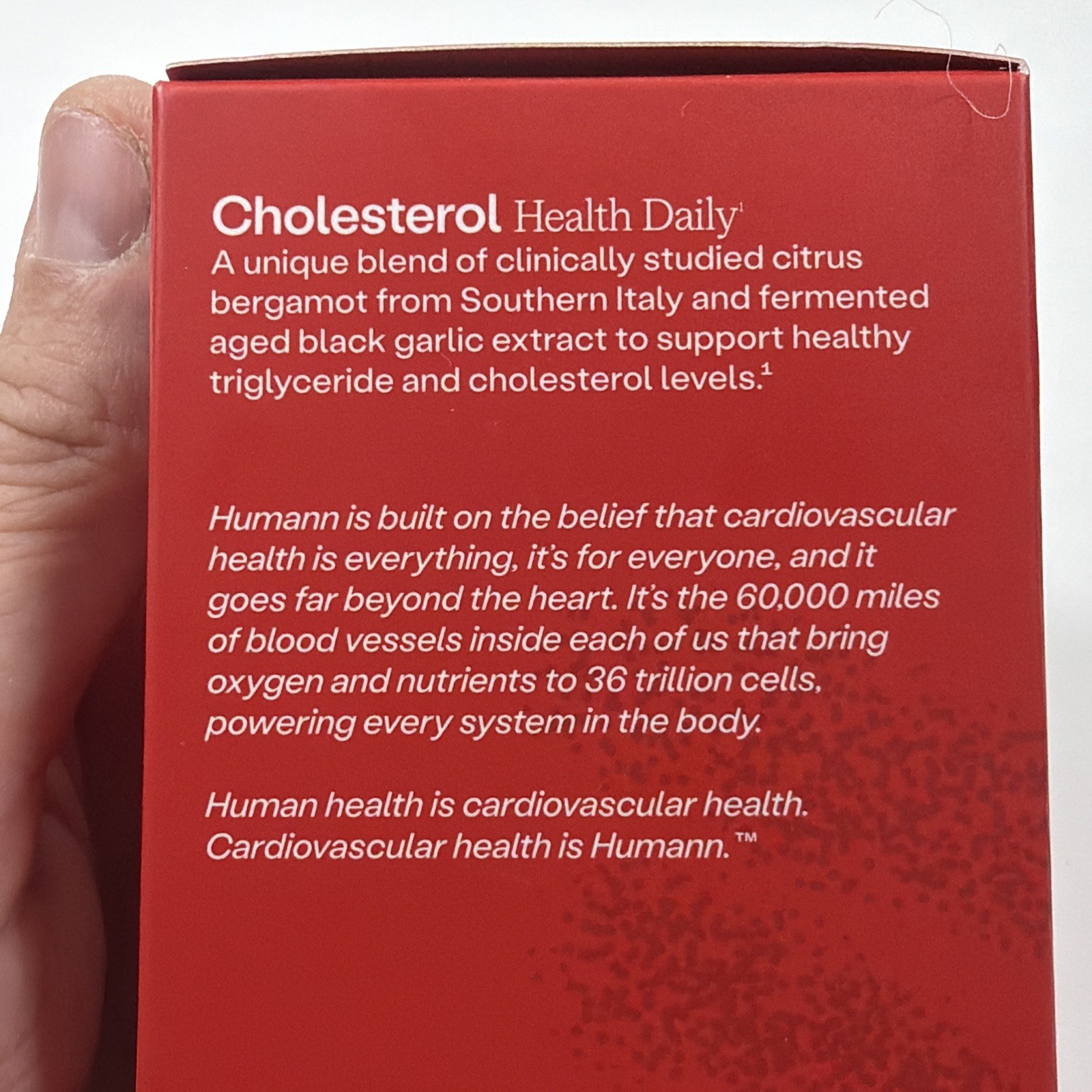humann Cholesterol Support 60 Capsules 500mg Plant-Based Non-GMO 01/2028 Sealed