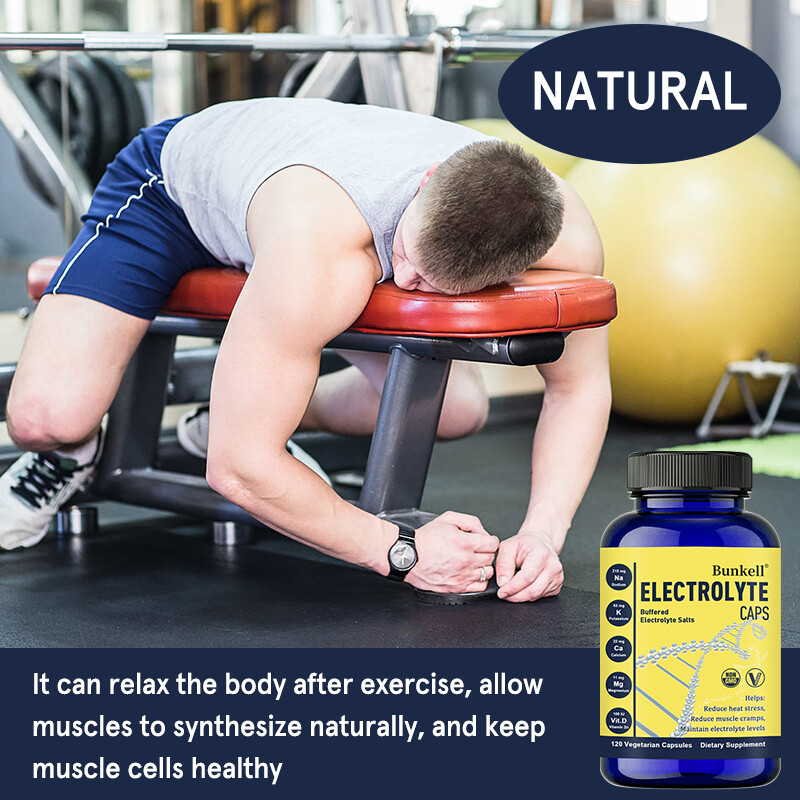 Electrolyte Caps | Vegetarian | Non-GMO, and Gluten Free Hydration Supplement