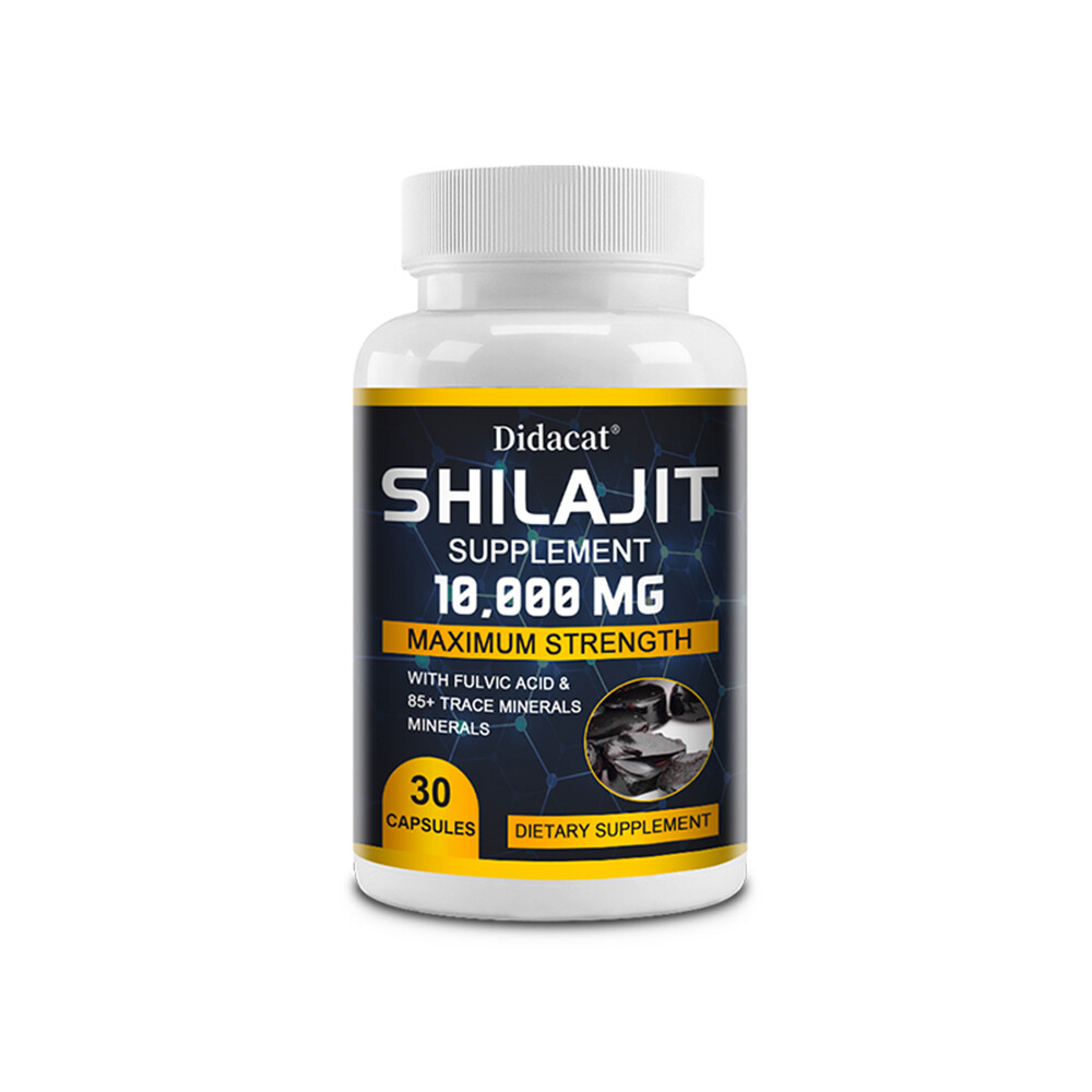 Himalayan Shilaji 1000mg,Organic,potency,Boost Energy, 30 To 120 Capsules