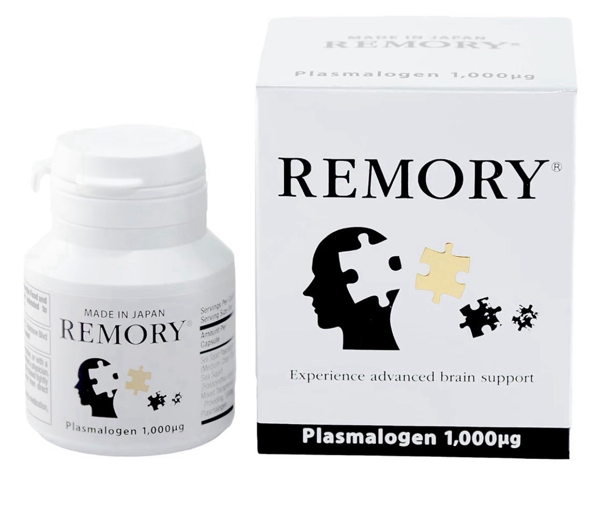 REMORY Plasmalogen Sea Squirt Supplement Brain Health Support 30 Day Supply