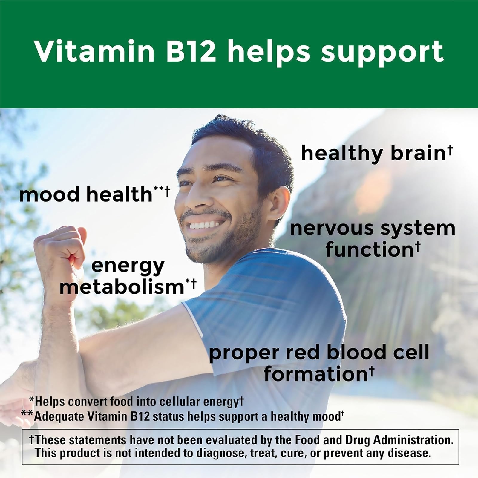 Nature Made Vitamin B12 Gummies 1000 mcg, 150 Count, Energy Support