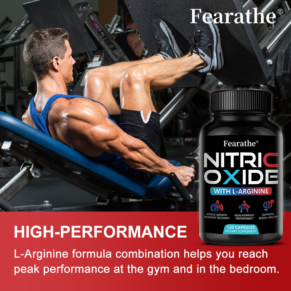 Nitric Oxide Promotes Muscle Growth Workout Recovery No Artificial Flavor