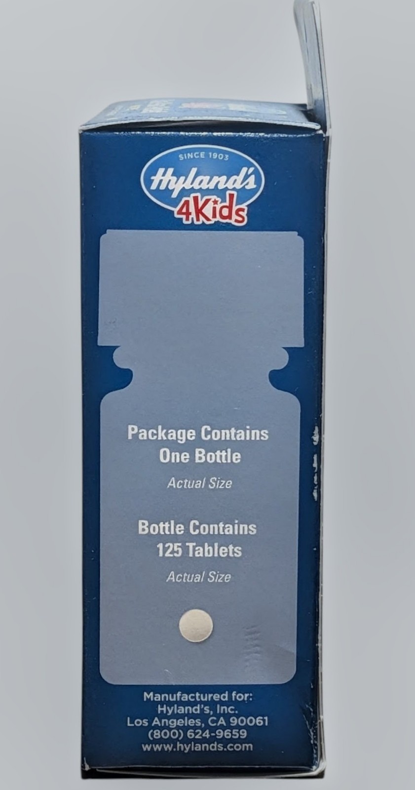 Hyland’s 4Kids Oral Pain Relief – Nighttime – 125 Quick-Dissolving Tablets