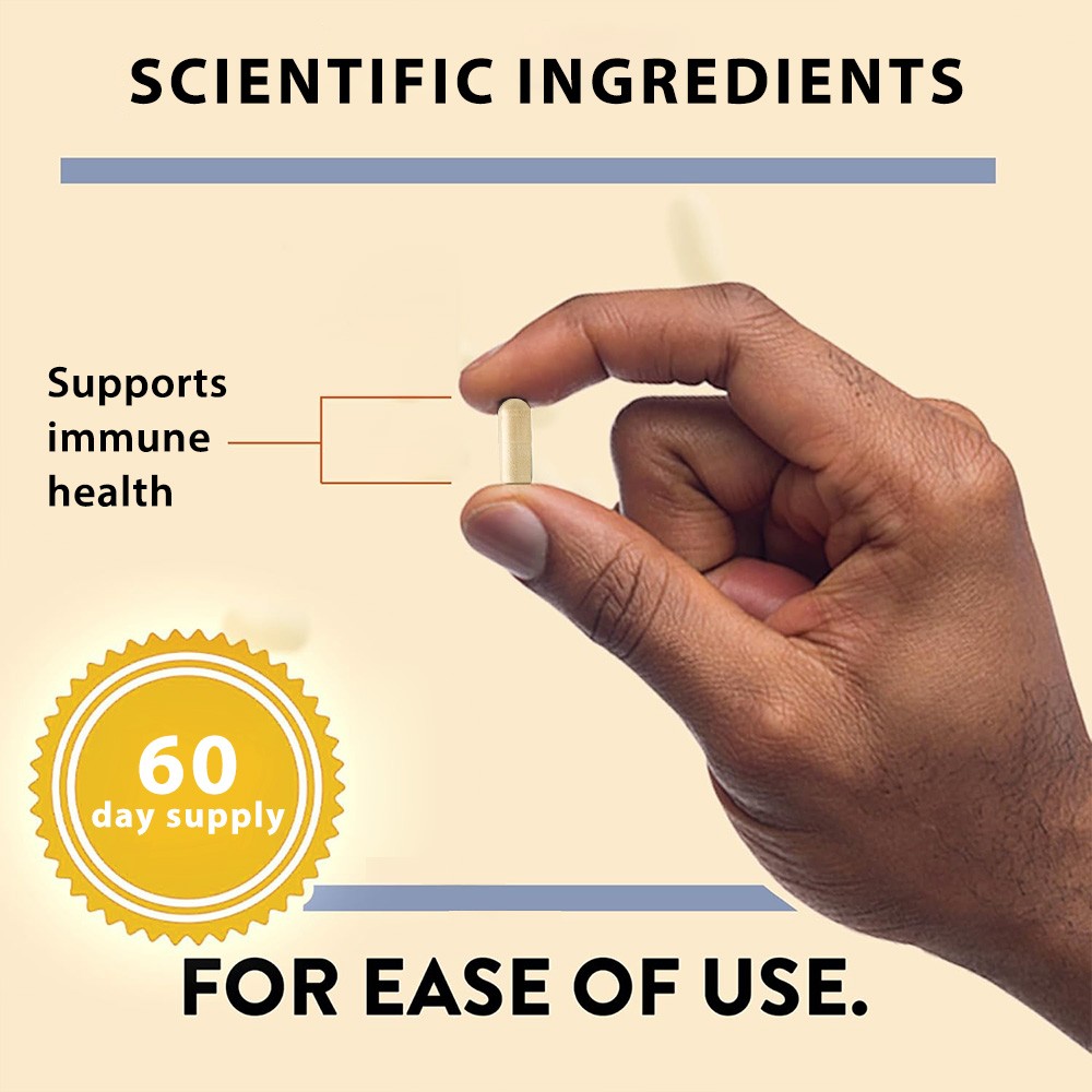 Zinc Vitamin C + D3 Quercetin Complex-High Potency Immune Support 30/60/120 Caps