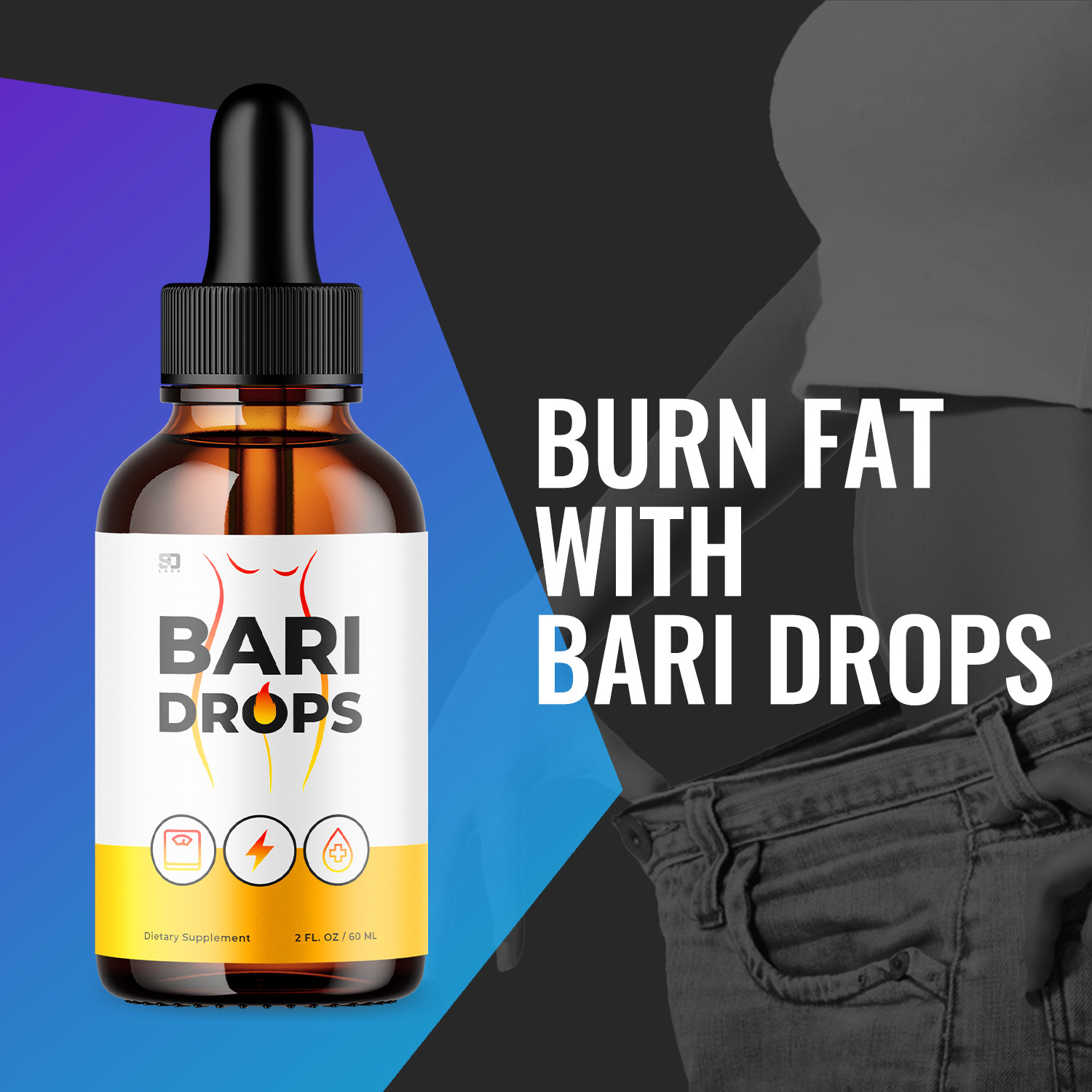 Bari Drops – Natural Wellness Support Supplement (3 Pack)