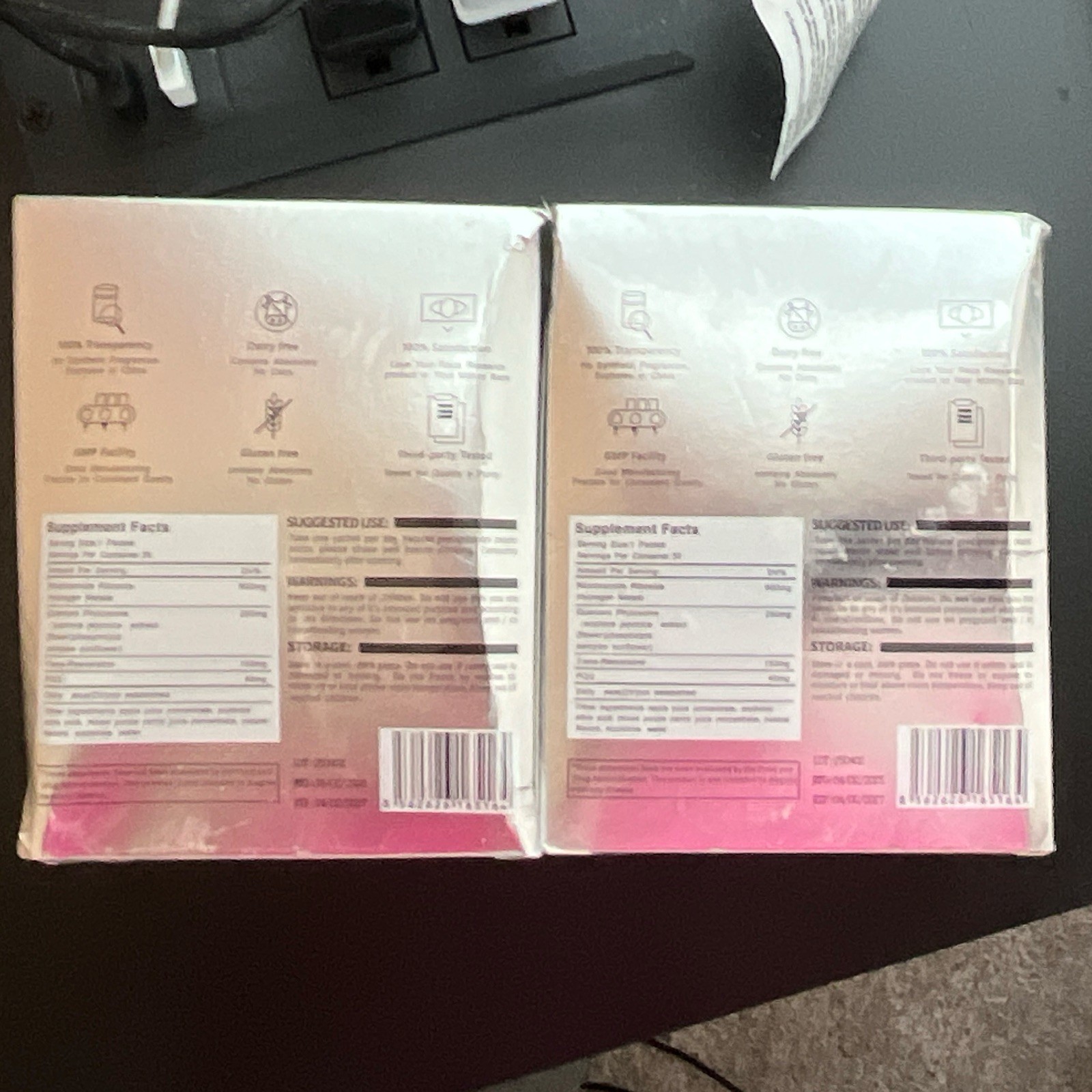 TWO BOXES NAD+ 1000mg Sachets 30ct NR PQQ Trans-Resveratrol Quercetin Phytosome