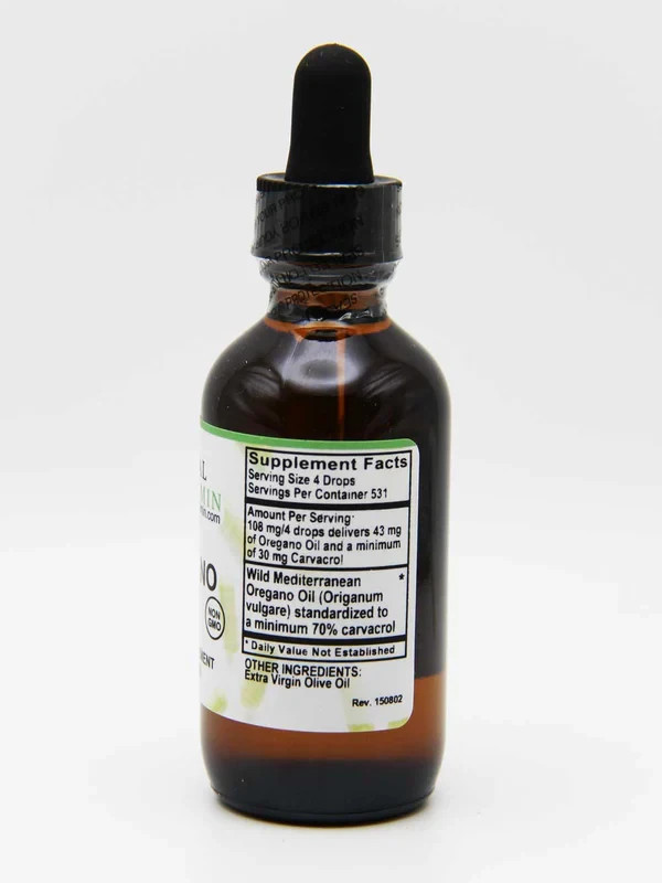 CalVitamin Wild Mediterranean Oregano Oil Herbal Dietary Supplement 2oz