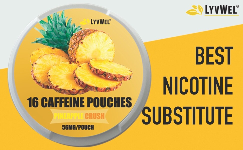 Lyvwel Variety Pack 56mg Caffeine 16 Pouches x 5 Jars Energy Grinds Upper Decky