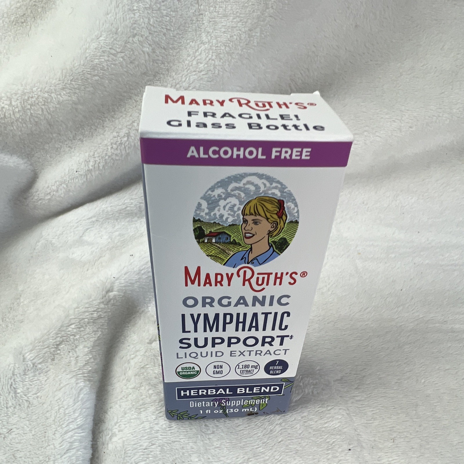 MaryRuth’s Organic Lymphatic + Immune Support Liquid Extract Alcohol Free 1 oz