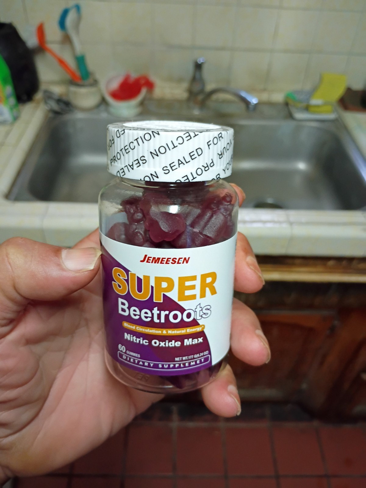 Beet Root Gummies Super Blend for Heart Health and Energy Vigor 1 Month Supp