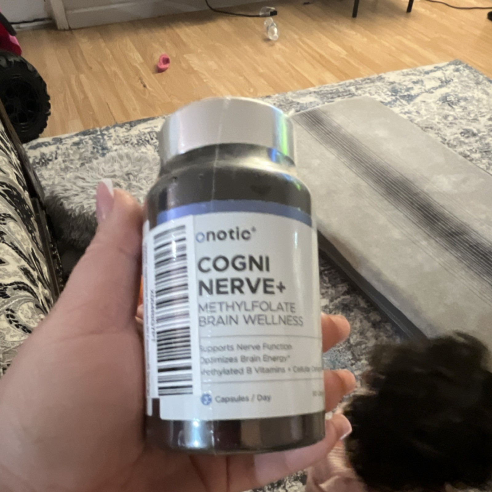 onotio COGNI NERVE+ Methylfolate Brain & Nerve Health Vegetarian 60 Capsules