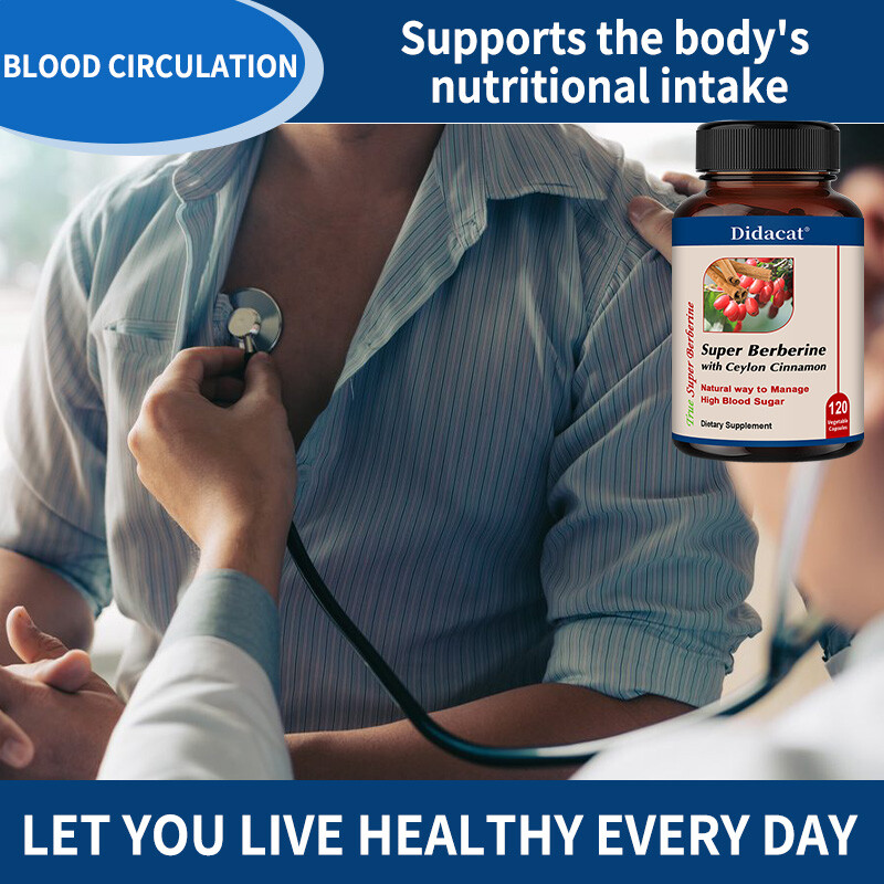 Super Berberine with Ceylon Cinnamon Dihydroberberine, 4250 Mg Capsules