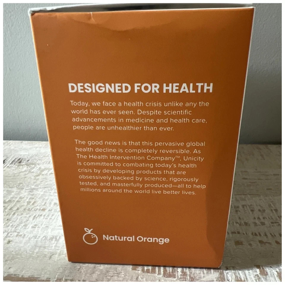 Unicity Balance 30 Packets /Stickes Pack Orange Expire 4/2027 New Sealed
