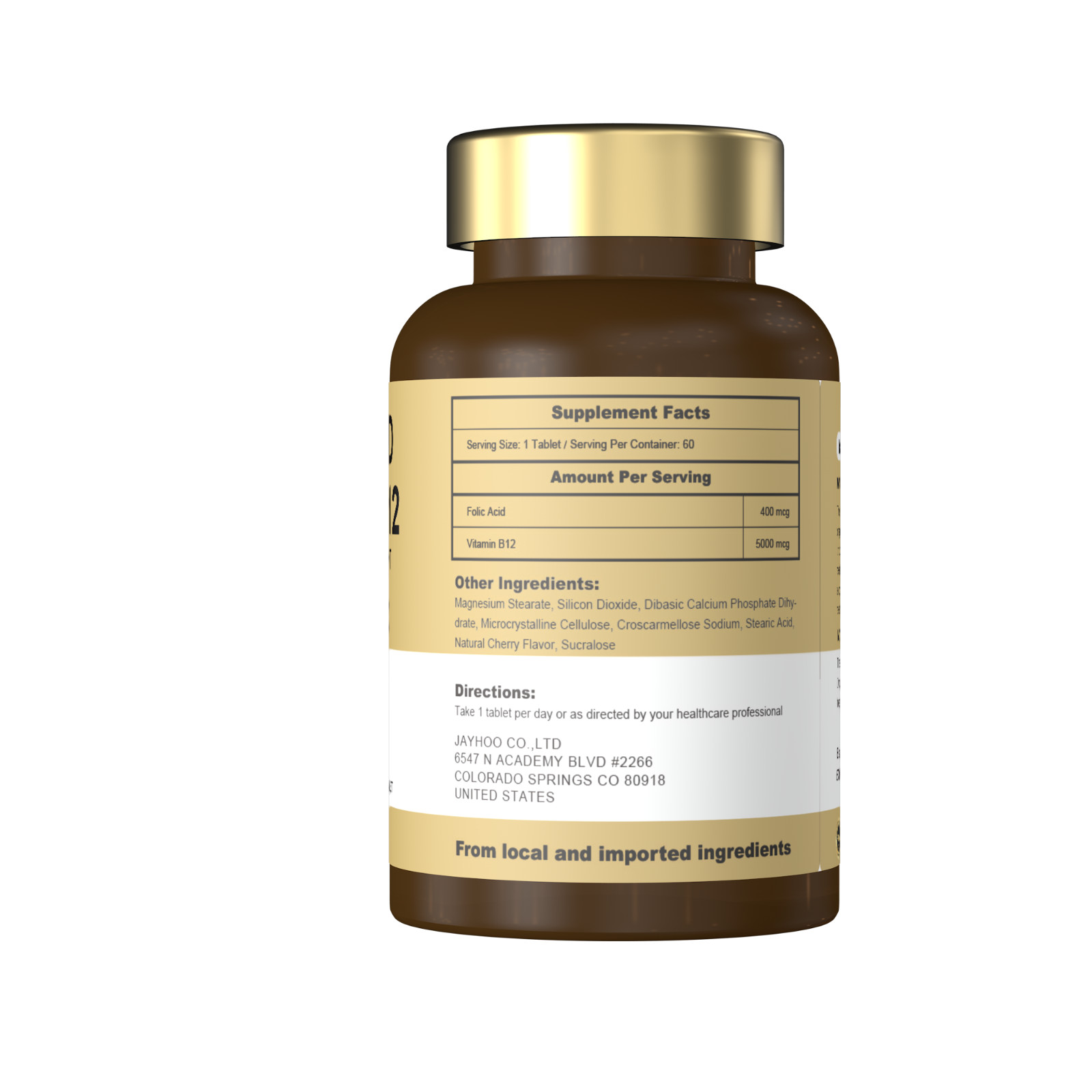FORESON FOLIC ACID Vitamin B12