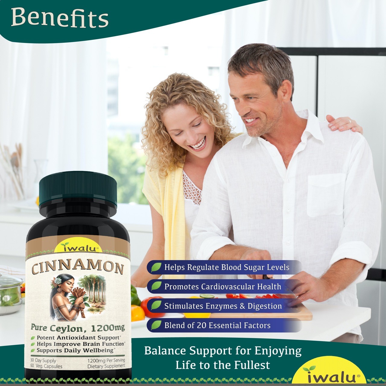Best Insulin Supplements, IWALU (Official) *FREE SHIPPING – USA Made