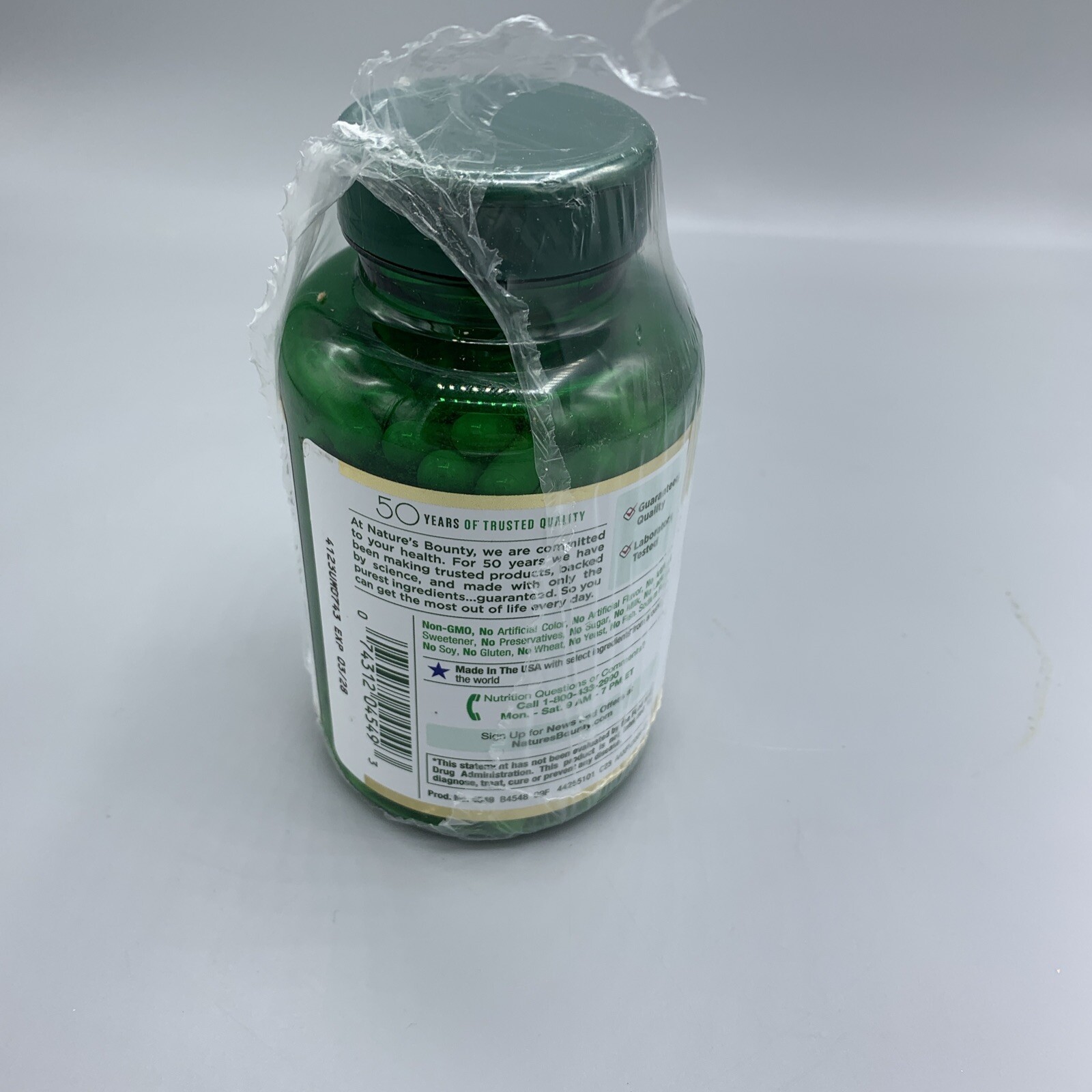 Nature’s Bounty Milk Thistle Capsules 250 Mg 200 Ct EXP 03/2028
