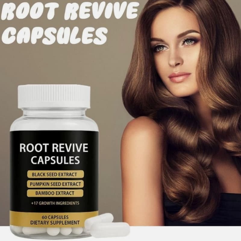 Root Revive Capsules for Hair Growth, & Boosts Hair Nourishes Thinning Hair