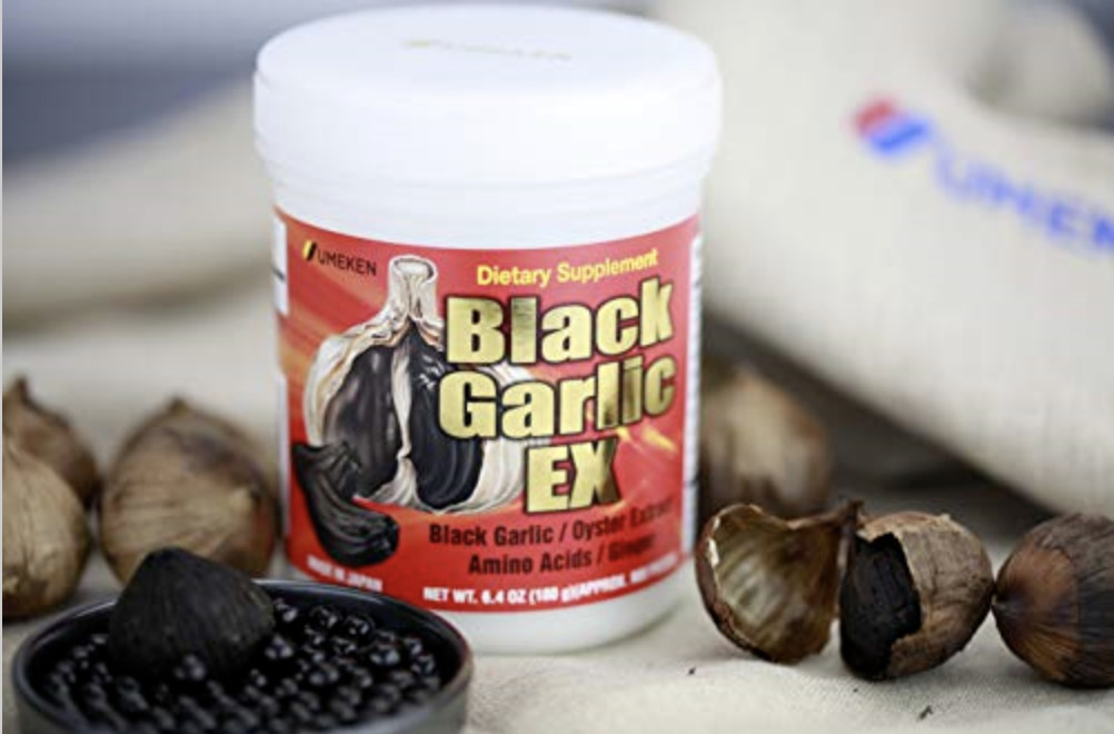 2X Umeken Black Garlic EX – Fermented Black Concentrated Garlic Extract Rich in