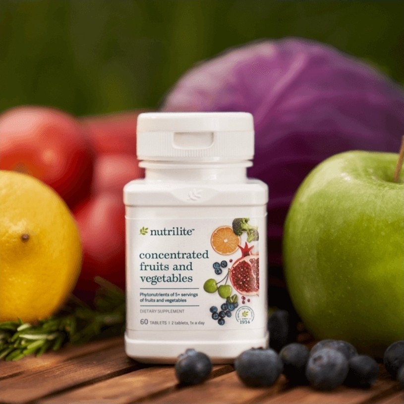 Nutrilite Concentrated Fruits & Vegetables Antioxidant NSF 60 Tabs