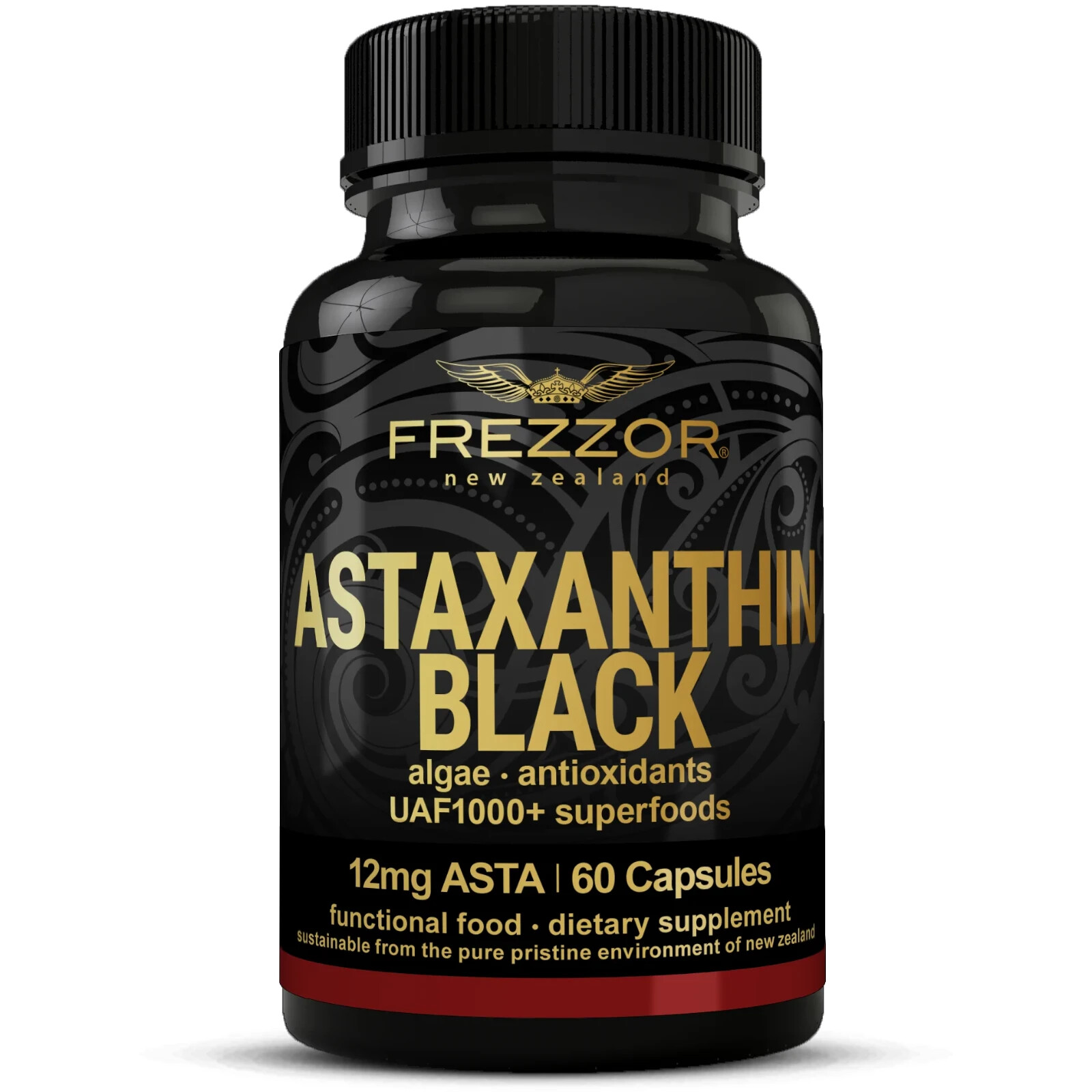 FREZZOR Astaxanthin Curcumin Heart Blood Health Sun Skin Eye Vision Brain Energy