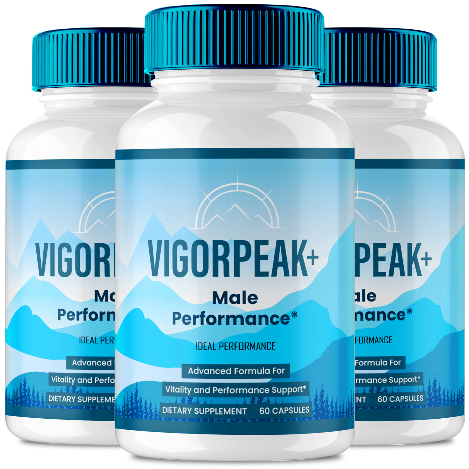 VigorPeak Capsules, Advanced Vigor Peak Natural Pills Maximum Strength (3 Pack)