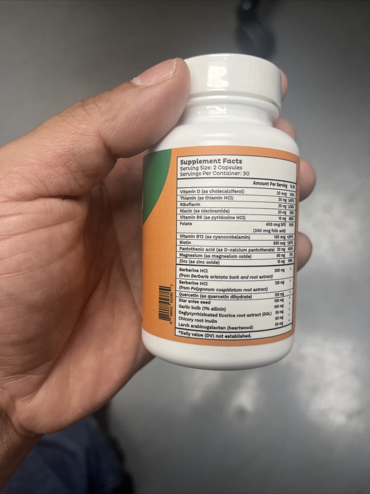 EMMA Probiotic, Gut Health, Digestive supplemental, Men And Women 60 Capsules