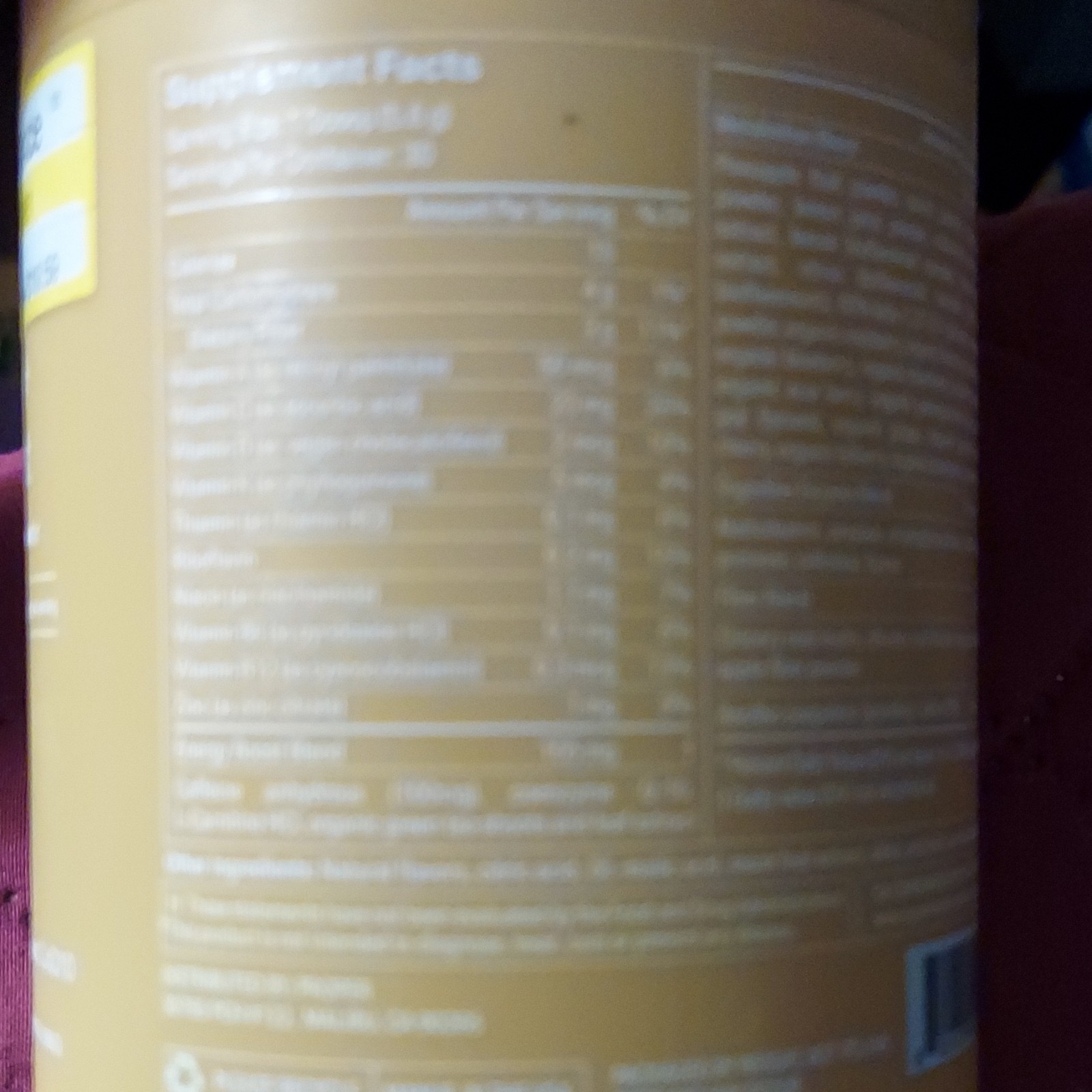 Proper Metabolism Energy Boost Pineapple Mango Powder 30 Servings 5.32oz