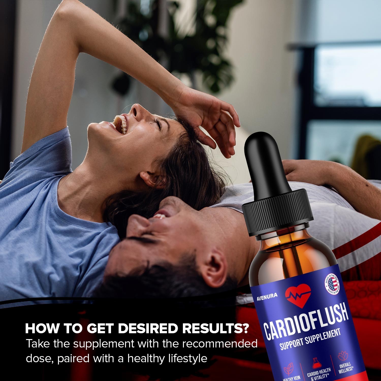 (5 Pack) CardioFlush Liquid Drops – Cardio Flush Extra Strength Natural Blend