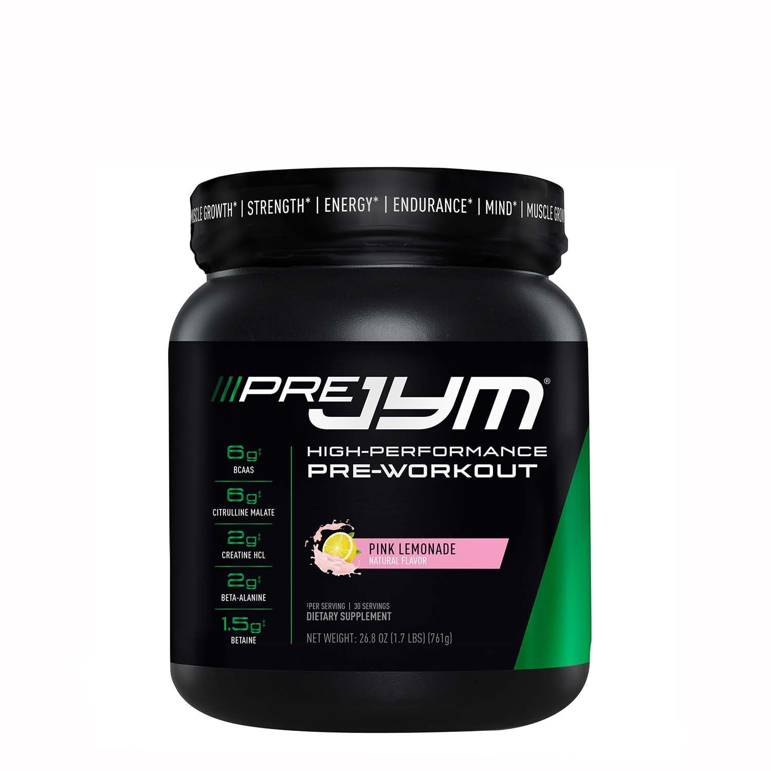 Pre Jym Pre-Workout – Pink Lemonade (30 Servings)