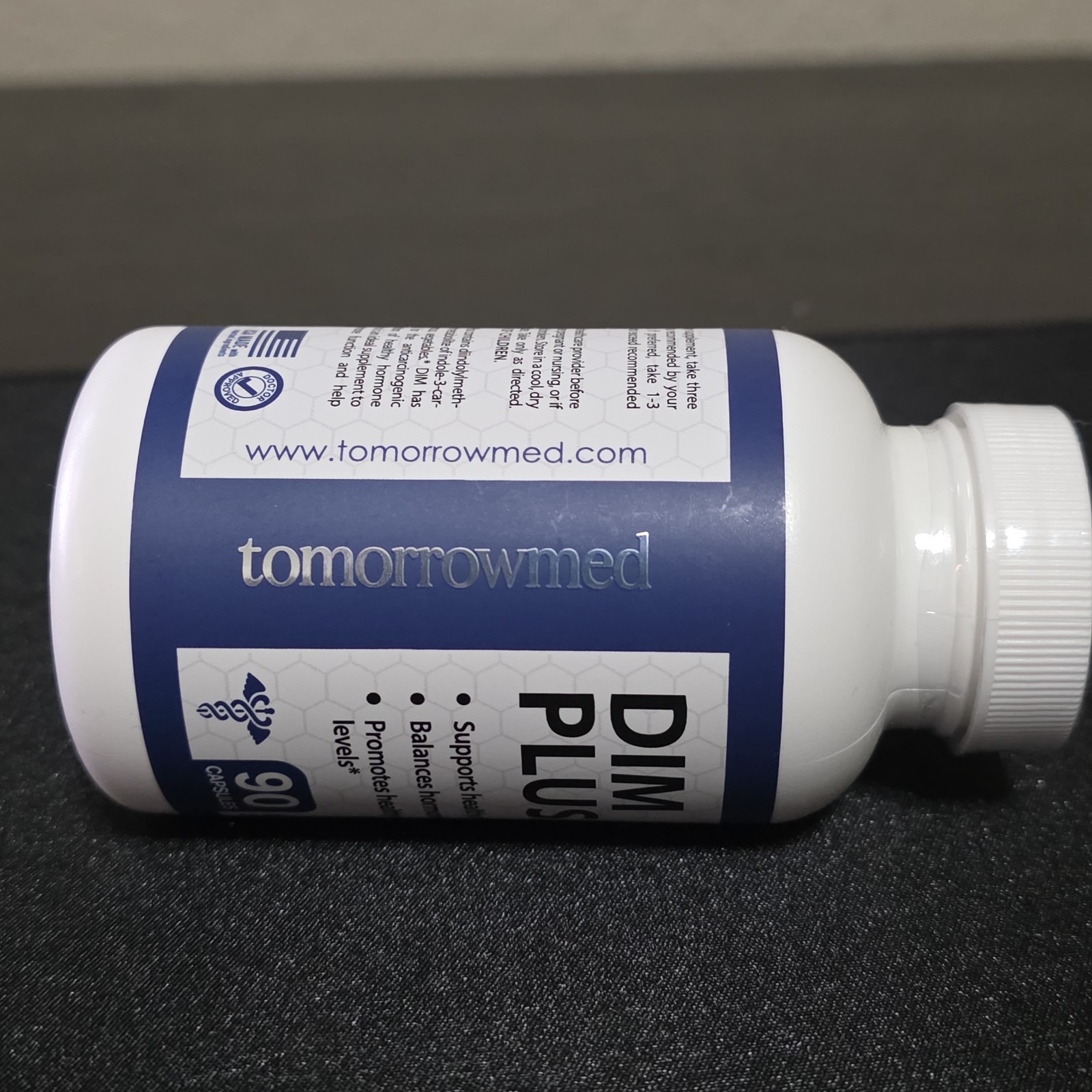 New TomorrowMed DIM Plus Supplement for Men | Estrogen Blocker & 90 Count 750MG