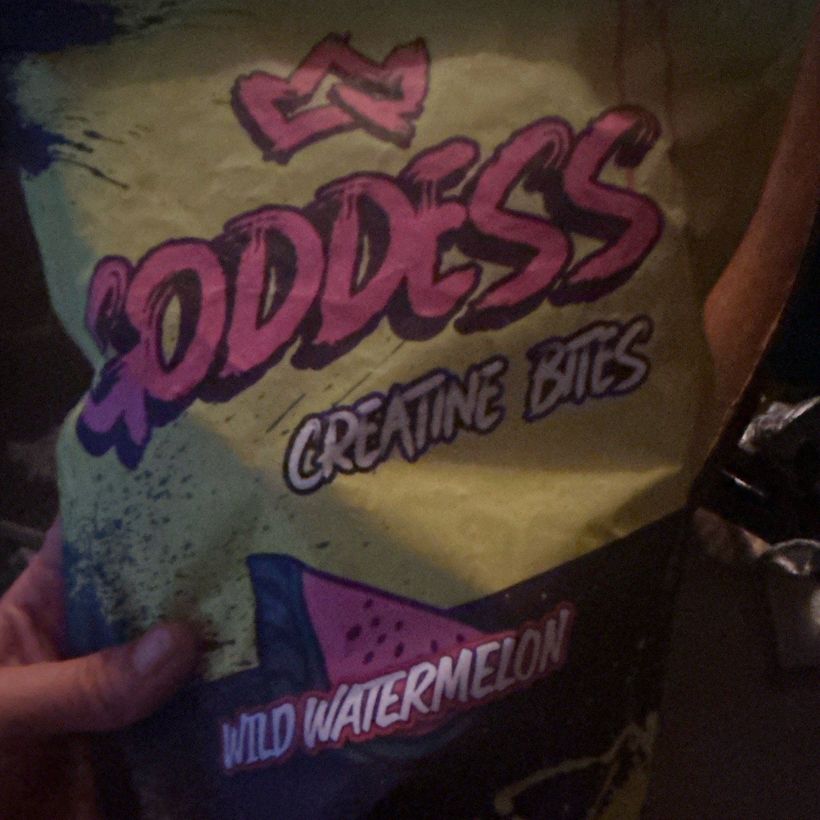 Goddess Creatine Bites Wild Watermelon Flavor 150 Count Dietary Supplement