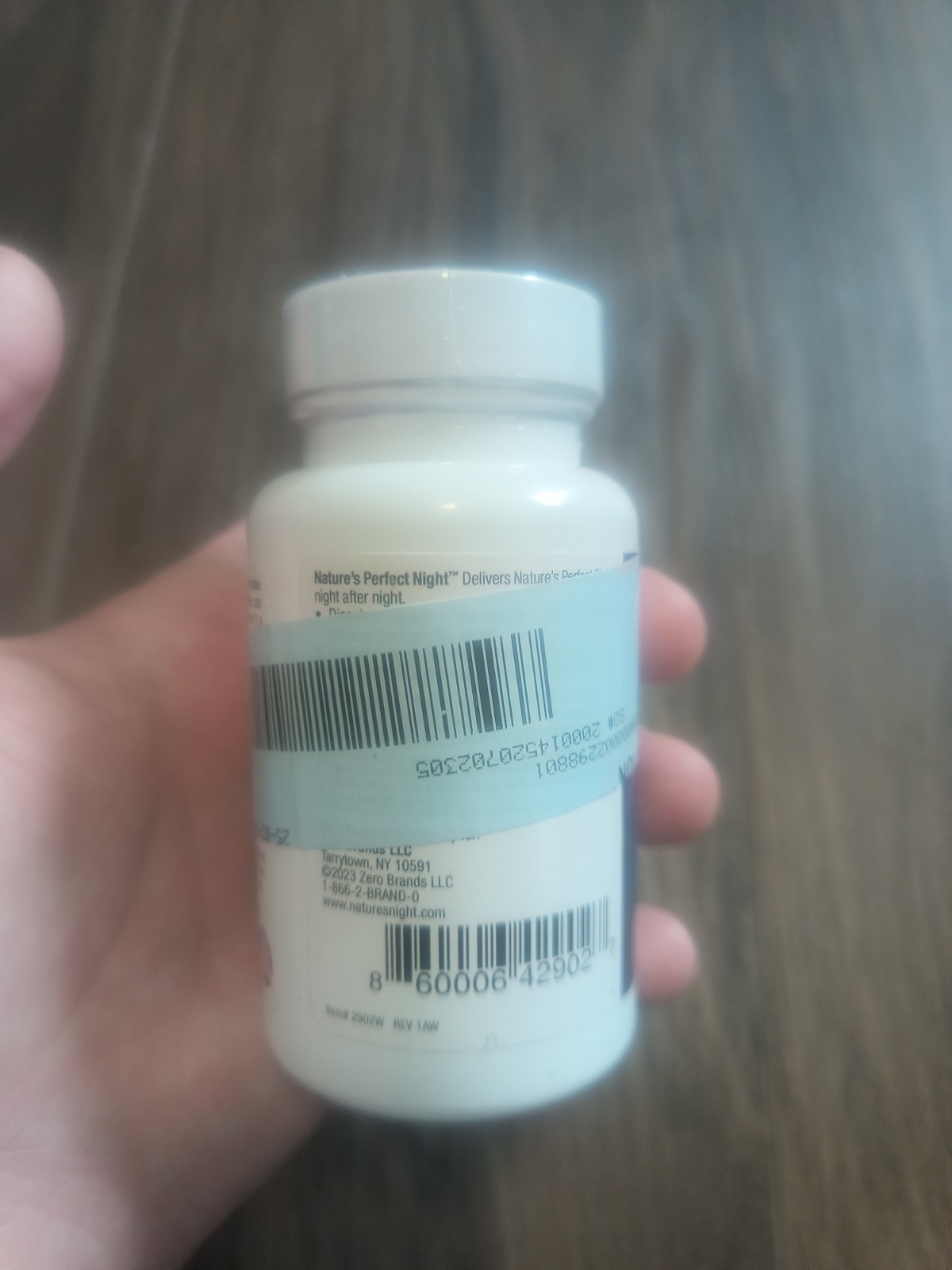 Nature’s Perfect night melatonin 20mg 180 quick dissolve tabs 10/2028