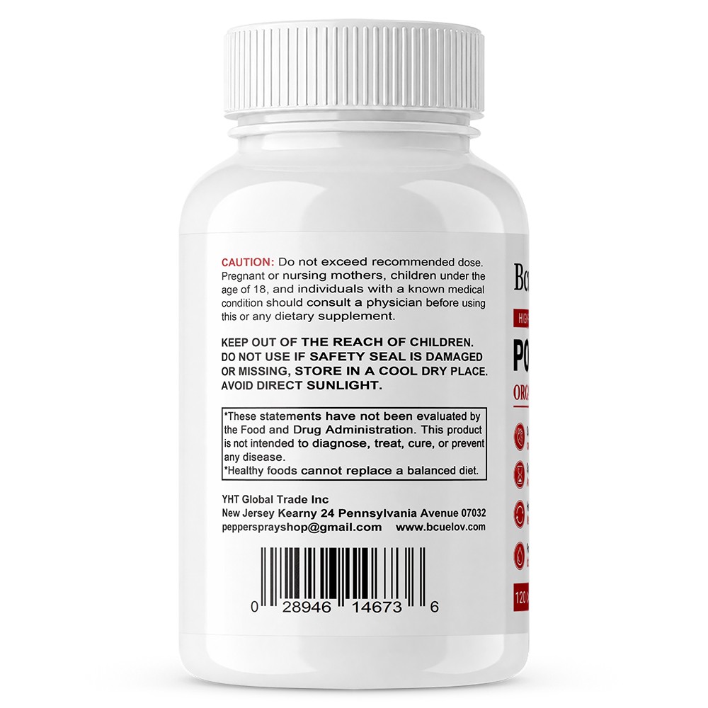 Pomegranate Extract 700mg Per Serving 30-120 Vegetable Capsules Gluten-Free