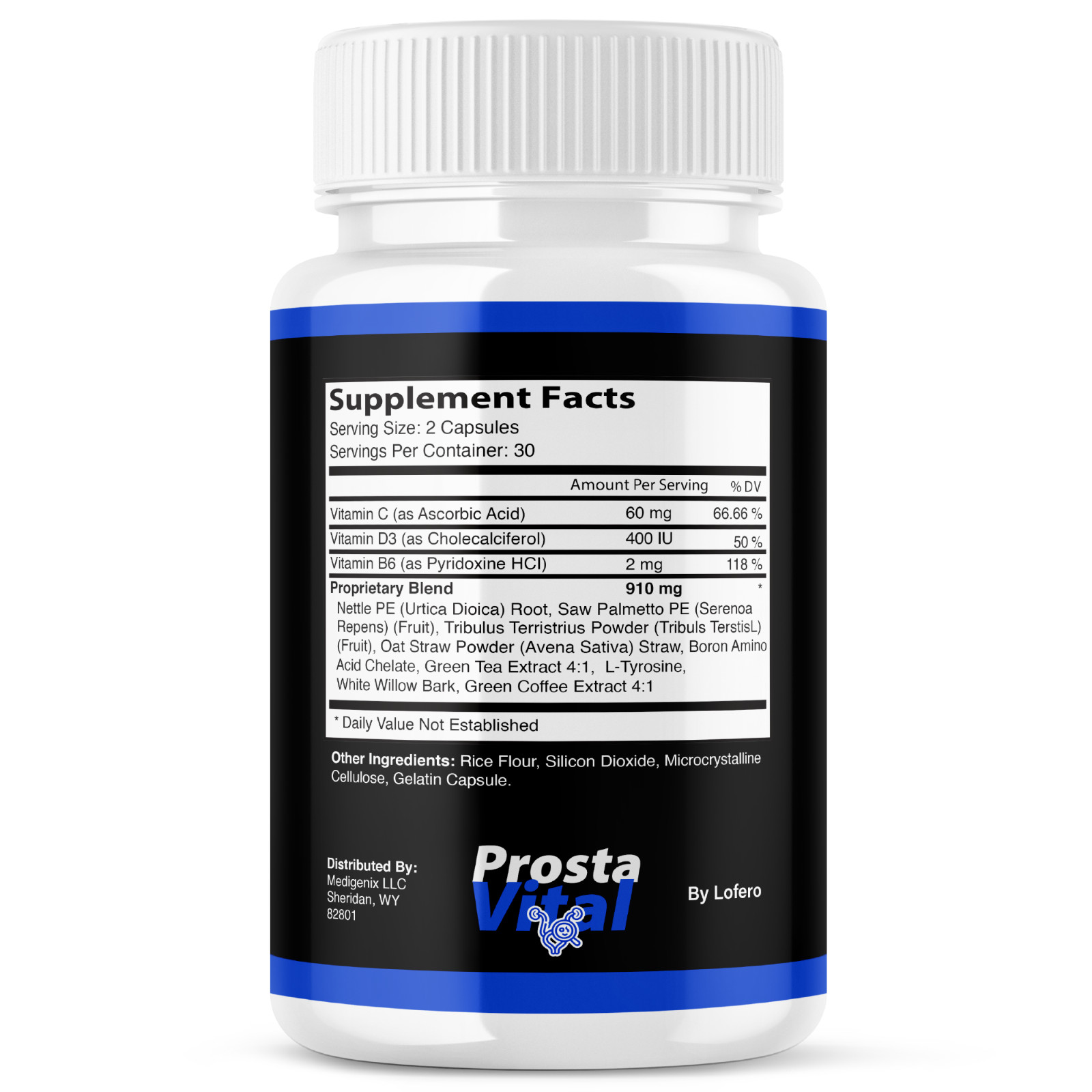 (3 Pack) ProstaVital Supplement, Prosta Vital Pills Advanced Formula (180ct)