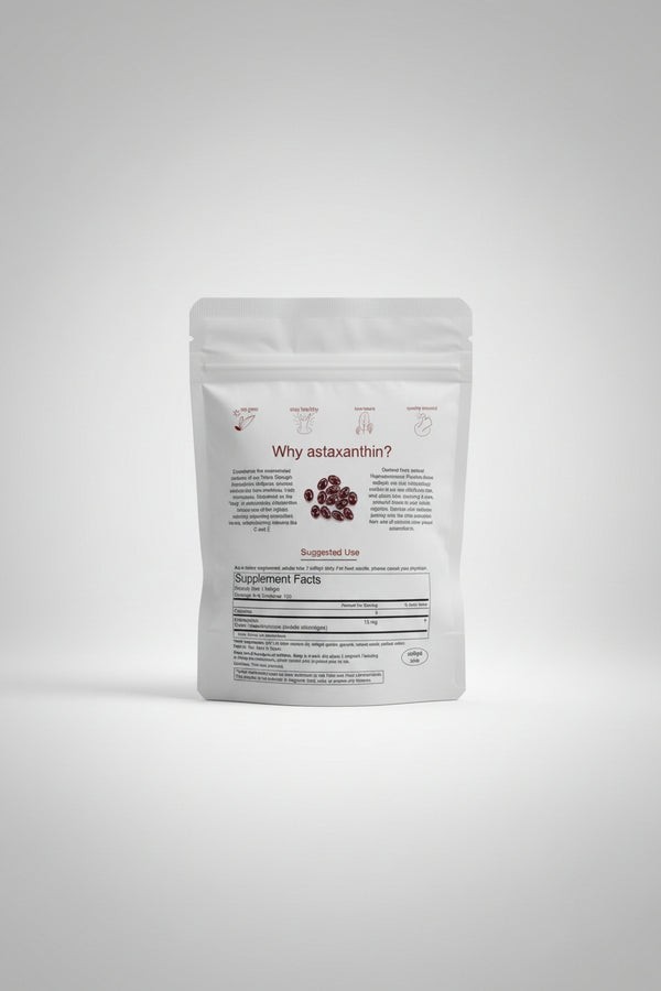 Astaxanthin 12mg 120gels Fresh Microalgae Source Antioxidant/Skin/Eye/Joint