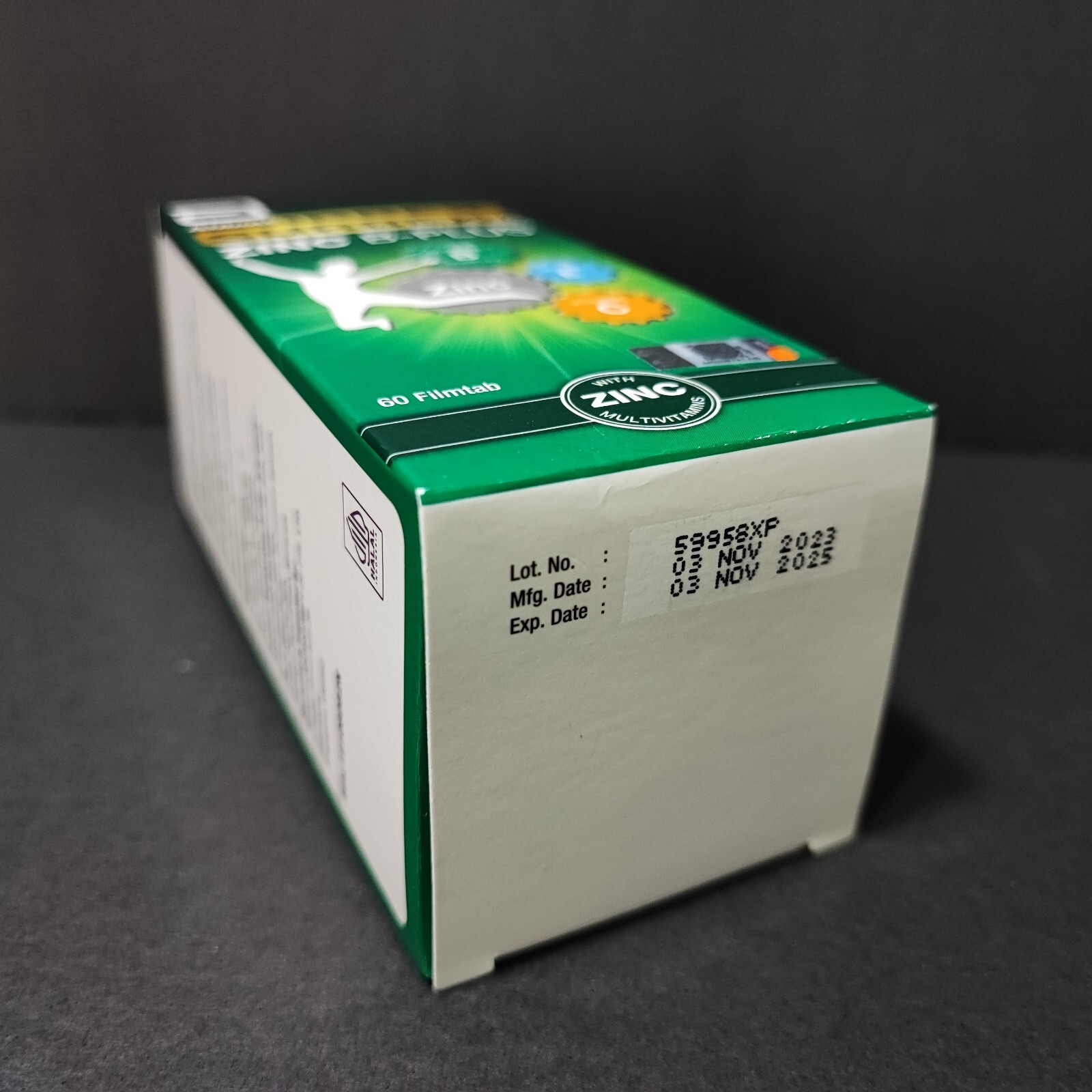 Surbex ( EXP 11/2026 )Zinc High Strength Vitamin B with Zinc Anti-Stress 60’s