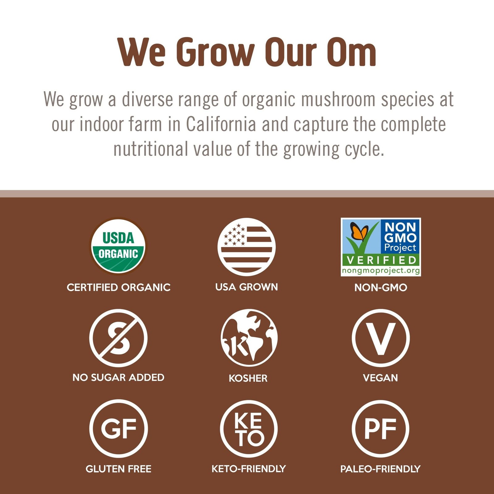 Om Mushroom Superfood Cordyceps Organic Mushroom Powder 7.05 Ounce Energy Boost