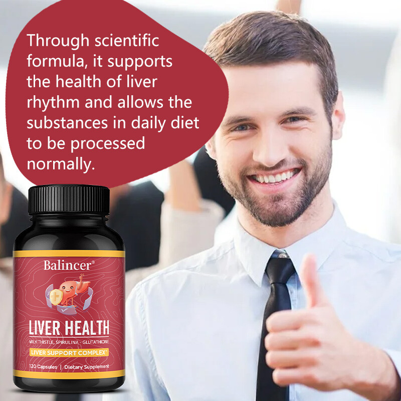 Milk Thistle Extract Natural Liver Cleanse Nutrient Absorption 30-120 Capsule