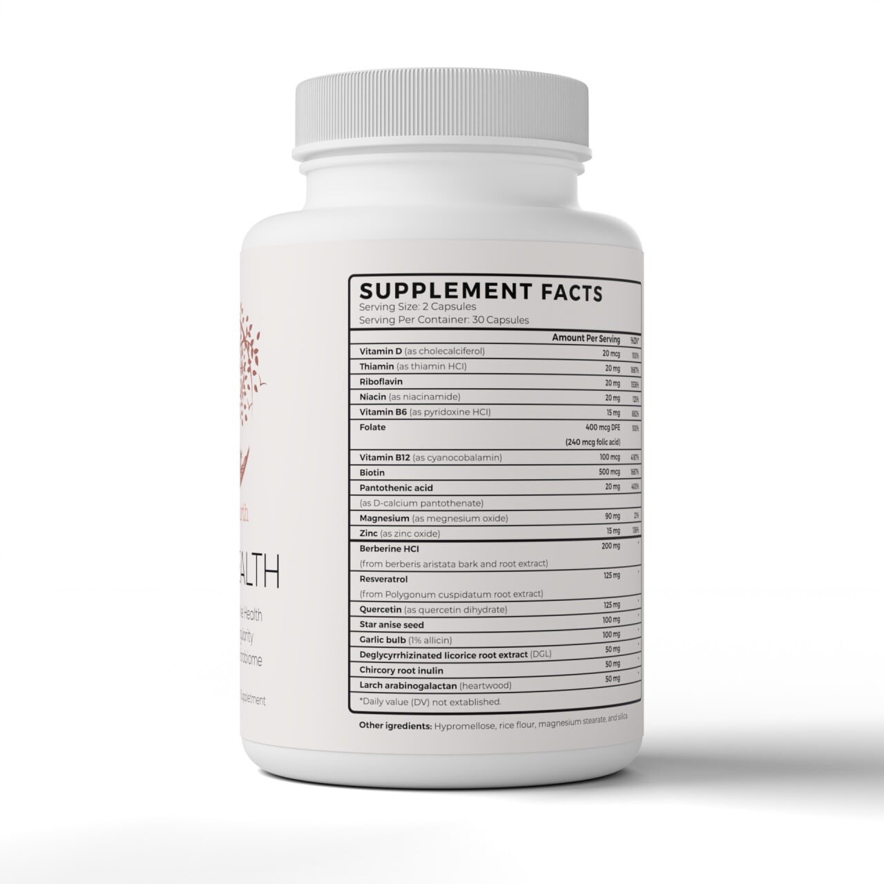Life&Earth Gut Health Relief Supplement (Emma Gut Health) 60 Caps