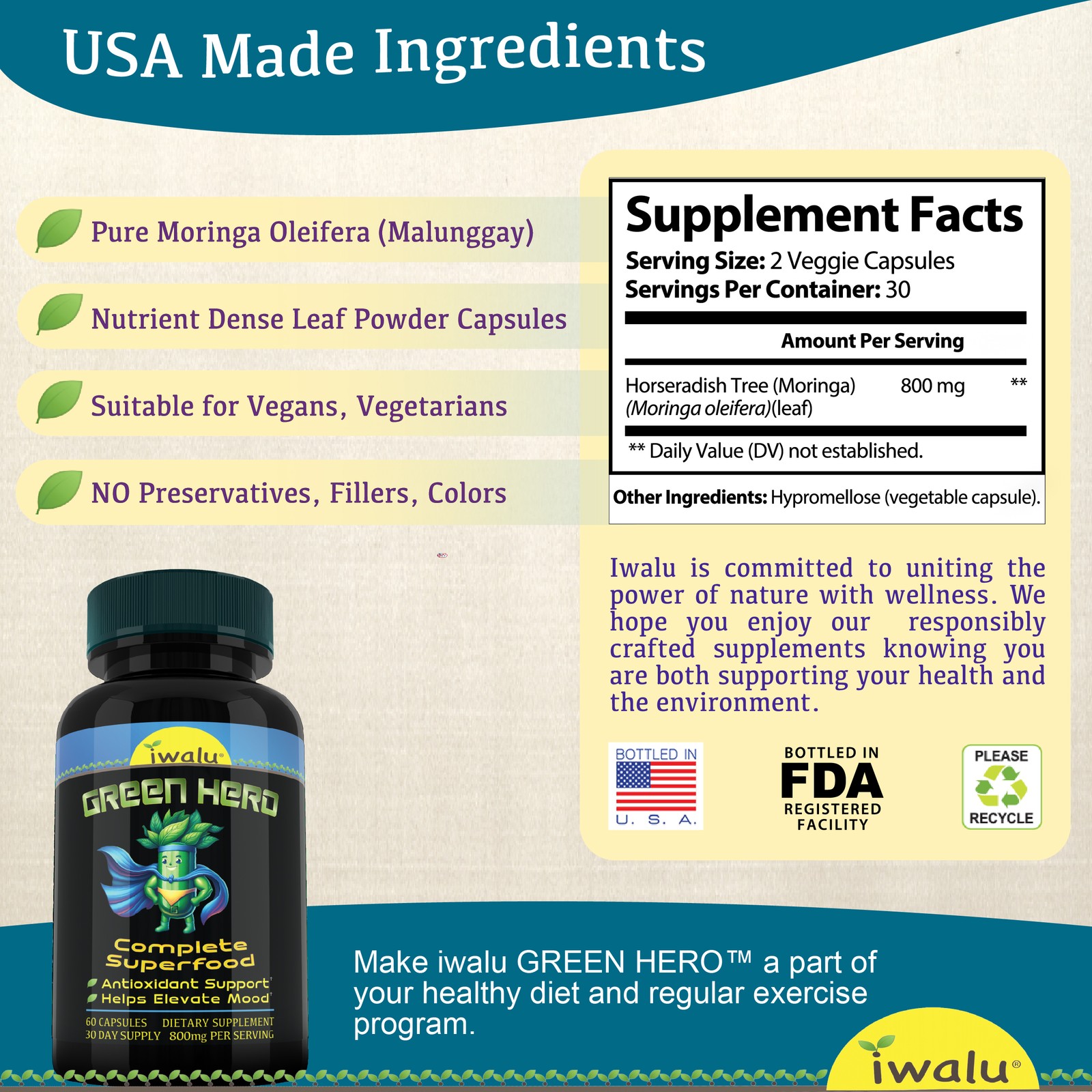 Best Supplements To Help Milk Production, IWALU | *FAST FREE SHIPPING* Same Day