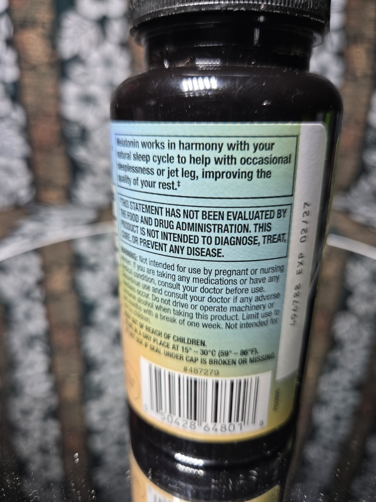 CVS Health Fast Dissolve Melatonin 12mg 90 Tablets Raspberry Exp 02/27
