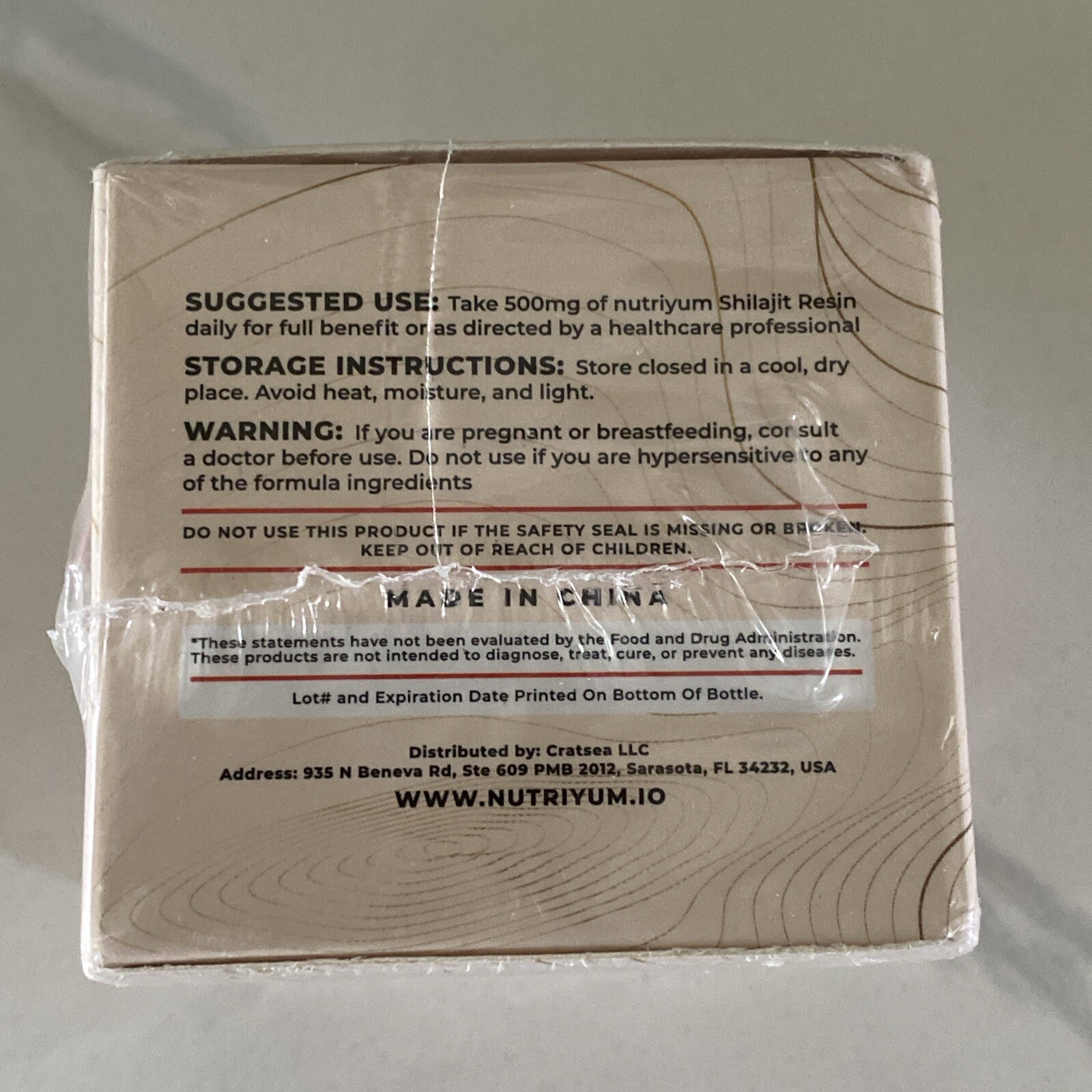 Nutriyum Shilajit Resin 500 mg – Focus Energy Memory – Himalayas EXP 12/25