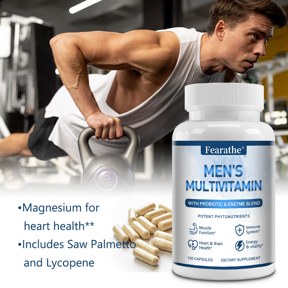 Men’s Multivitamin Highest Potency Daily Vitamins & Minerals Supplement