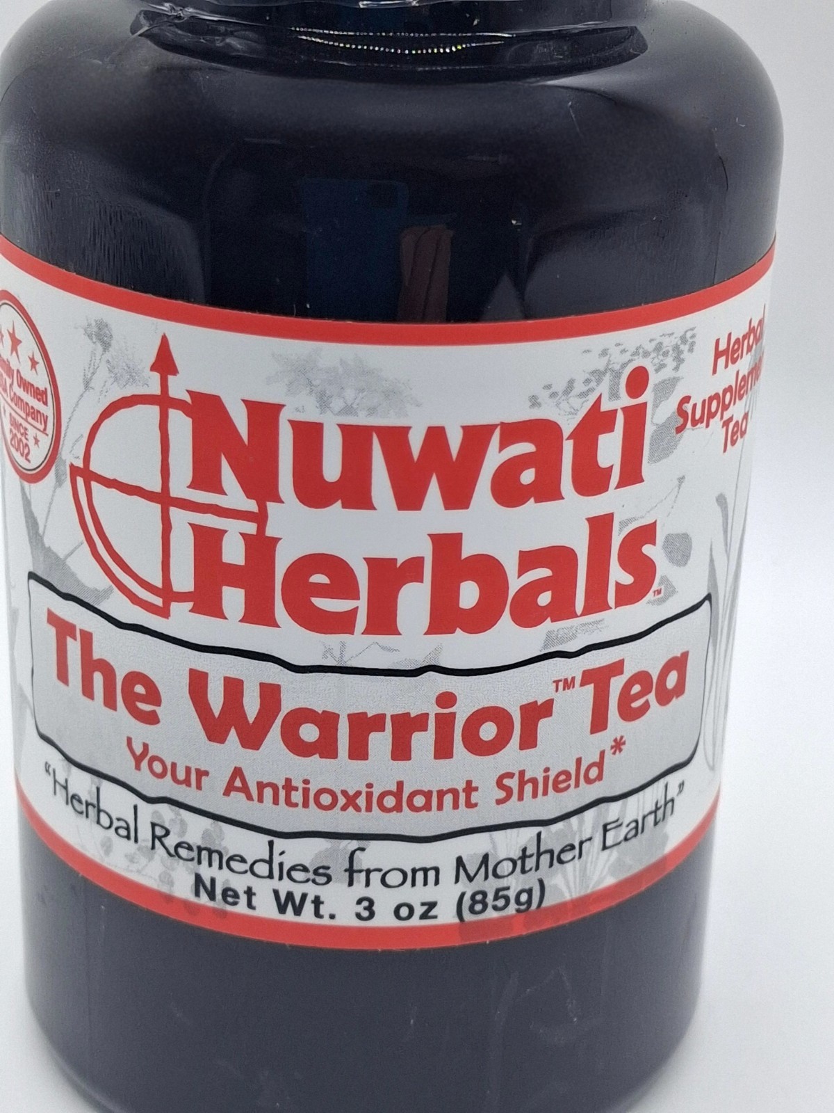 “Nuwati Herbals 3 oz “The Warrior” Herbal Tea Loose Leaf – New Sealed”