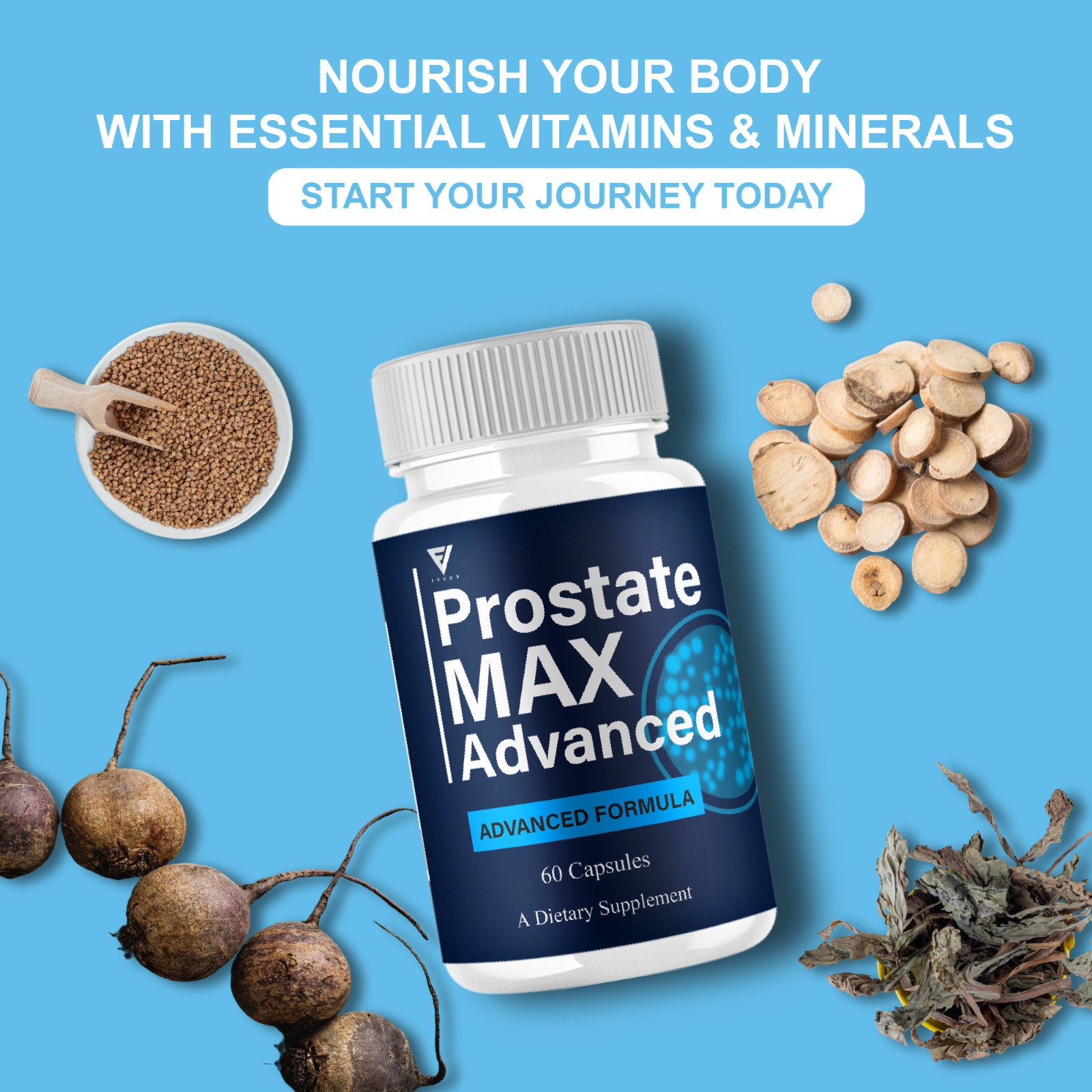 (2 Pack) Prostate Max Advanced Capsules, ProstateMax Daily Pills (120 Capsules)