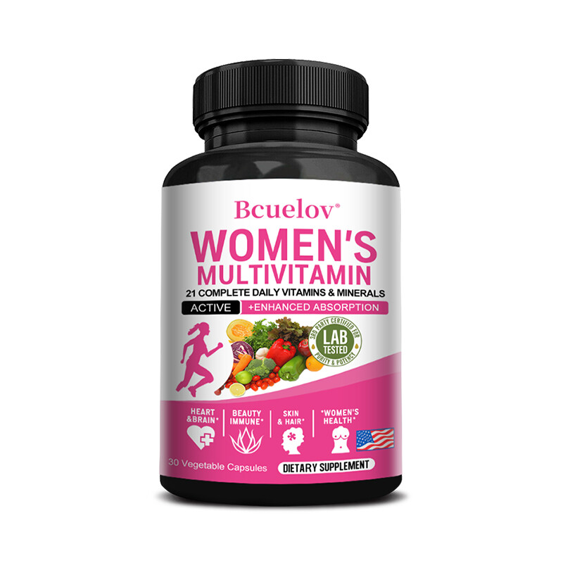 Multivitamin for Women – Highest Potency Complete Daily + Multimineral Capsules