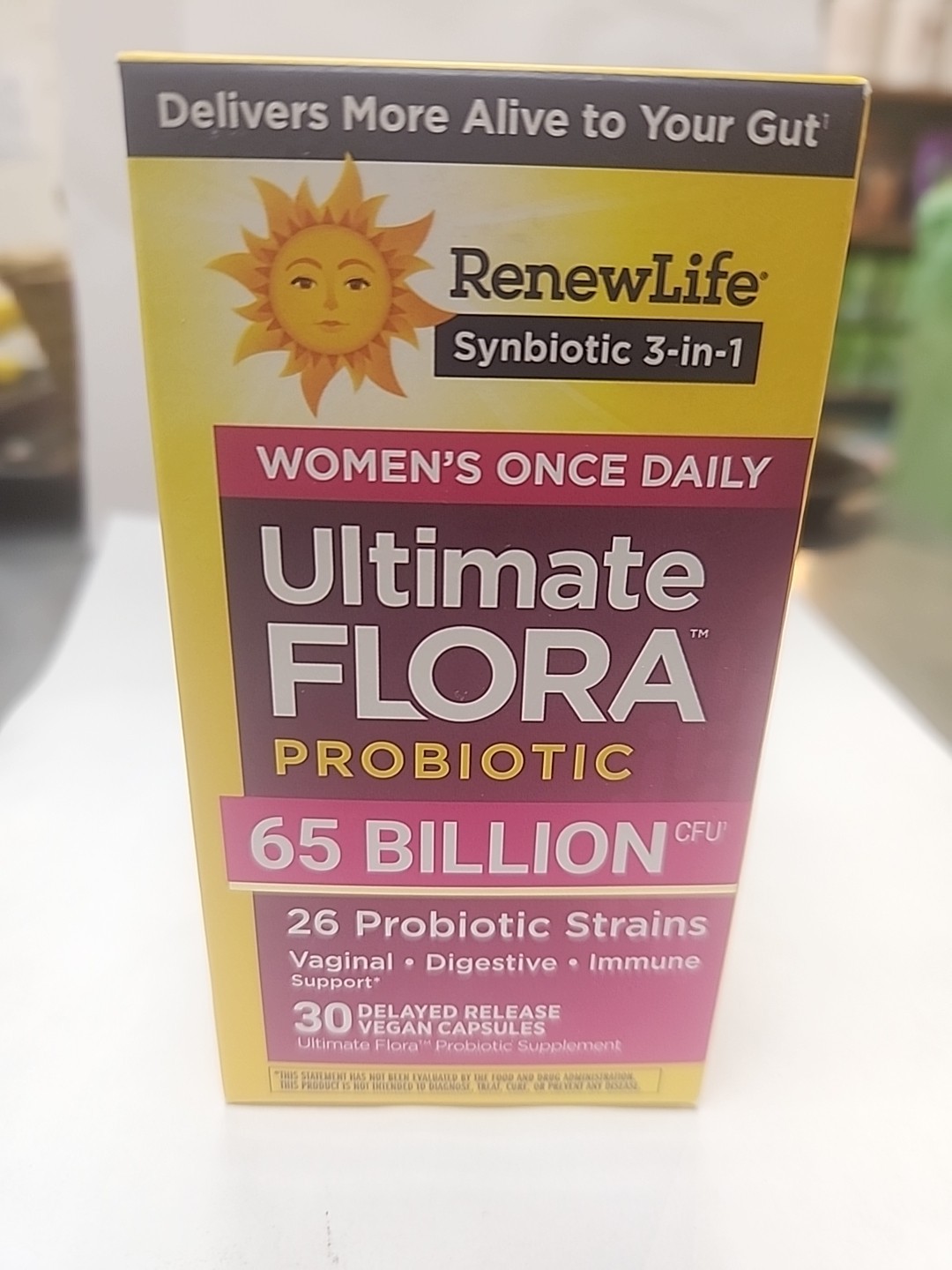 RENEWLIFE – Ultimate Flora Women’s Once Daily Probiotic 65 Billion – 30 Caps