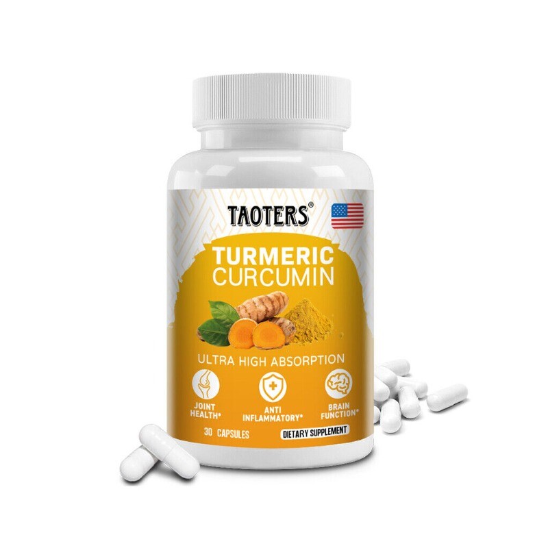 Turmeric Quercetin & Black Pepper-30-120 Capsules Joint Health Anti Inflammatory